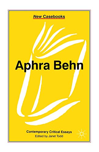 Stock image for Aphra Behn: Contemporary Critical Essays: 142 for sale by WorldofBooks