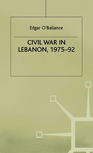 Beispielbild fr Civil War in Lebanon, 1975-92 zum Verkauf von Powell's Bookstores Chicago, ABAA