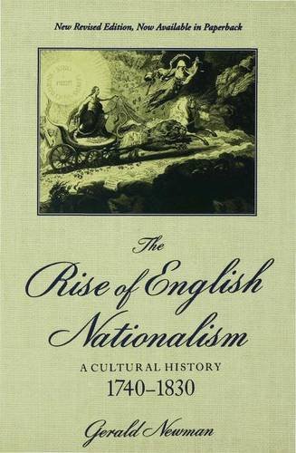 Stock image for The Rise of English Nationalism: A Cultural History, 1740-1830 for sale by HALCYON BOOKS