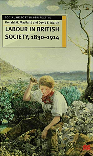 Stock image for Labour in British Society, 1830-1914 (Social History in Perspective) for sale by Winghale Books