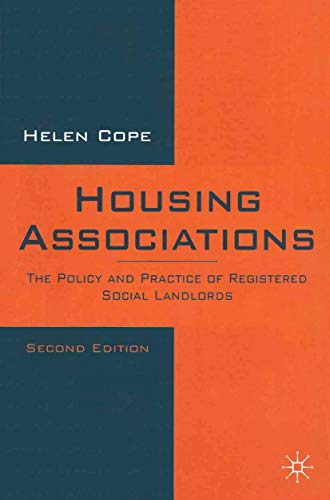 9780333731994: Housing Associations: The Policy and Practice of Registered Social Landlords (Building and Surveying Series)