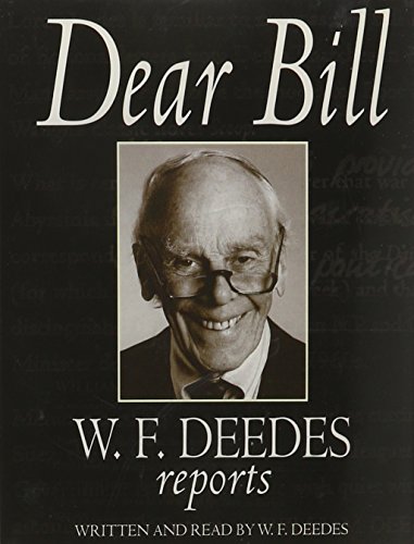 Dear Bill: A Memoir (9780333734940) by Deedes, W. F.