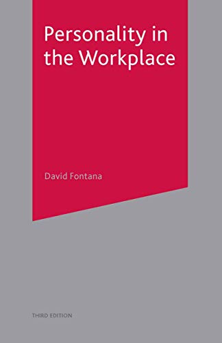 Personality in the Workplace (9780333735473) by Fontana, David