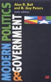 9780333737477: Modern Politics And Government