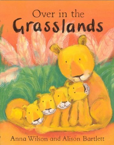 Stock image for Over in the Grasslands Board Book for sale by AwesomeBooks