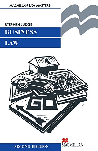 Beispielbild fr Business Law (Palgrave Law Masters) zum Verkauf von AwesomeBooks