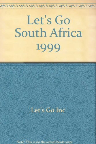 9780333747520: Let's Go South Africa 1999 [Lingua Inglese]