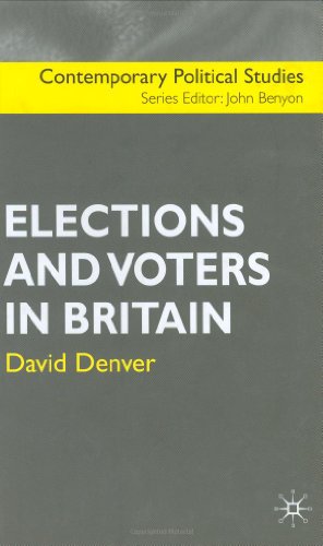 9780333751916: Elections and Voters in Britain (Contemporary Political Studies)