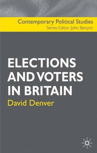 Stock image for Elections and Voters in Britain (Contemporary Political Studies) for sale by WorldofBooks