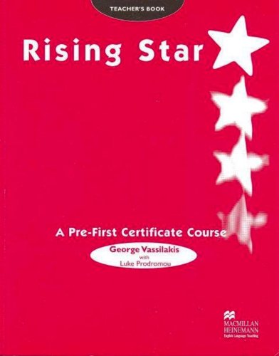 Rising Star Pre-first Cetificate Use of English (9780333758083) by George Vassilakis; Luke Prodromou