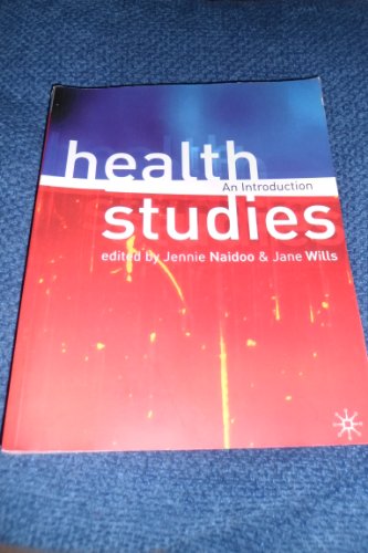 Beispielbild fr Health Studies: An Introduction zum Verkauf von Anybook.com