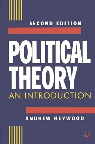 9780333760901: Political Theory: An Introduction