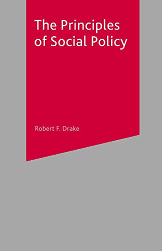 9780333763377: The Principles of Social Policy