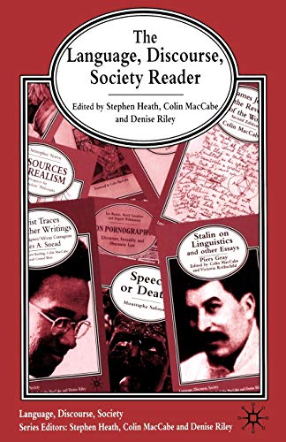 Stock image for The Language, Discourse, Society Reader for sale by Midtown Scholar Bookstore