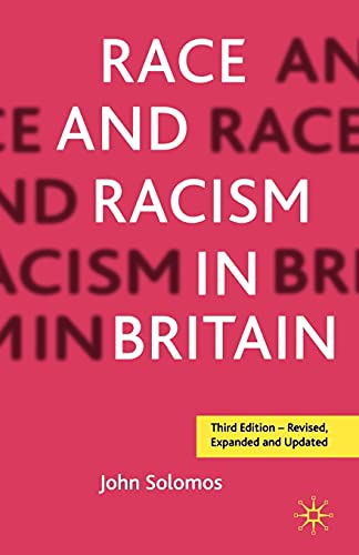 Imagen de archivo de Race and Racism in Britain, Third Edition a la venta por BooksRun