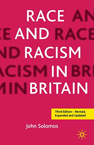 9780333764091: Race and Racism in Britain, Third Edition