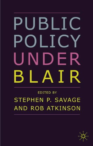 Stock image for Public Policy under Blair for sale by AwesomeBooks