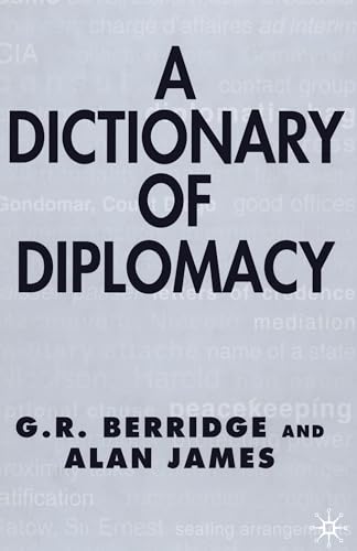 Imagen de archivo de A Dictionary of Diplomacy a la venta por Better World Books