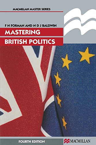 Beispielbild fr Mastering British Politics (Palgrave Master Series) zum Verkauf von WorldofBooks