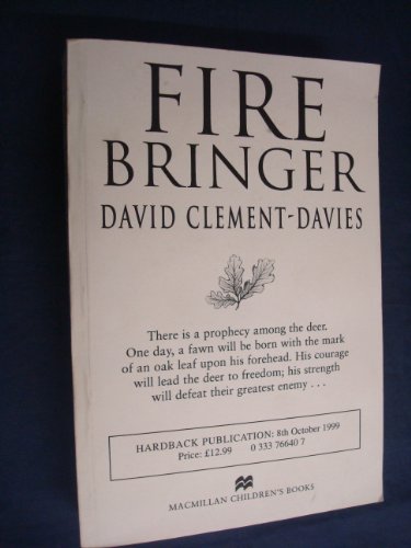 9780333766408: Fire Bringer