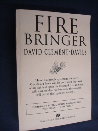 Fire Bringer (9780333766408) by Clement-Davies, David