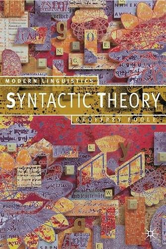 9780333770962: Syntactic Theory