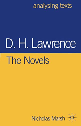 9780333771259: D.H. Lawrence: The Novels: 36 (Analysing Texts)