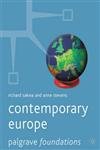 Imagen de archivo de Contemporary Europe (Palgrave Foundations Series) a la venta por AwesomeBooks