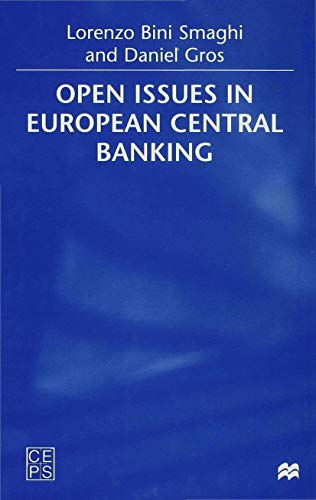 Imagen de archivo de Open Issues in European Central Banking a la venta por medimops
