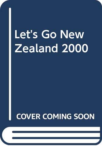 Beispielbild fr Let's Go; 2000 New Zealand zum Verkauf von WorldofBooks