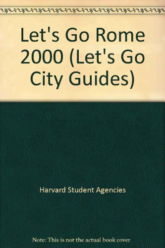 Beispielbild fr Let's Go City Guides; 2000 Rome zum Verkauf von WorldofBooks