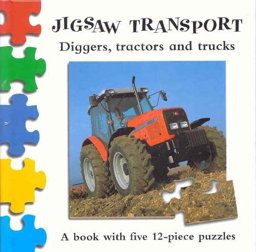 Beispielbild fr Jigsaw Transport: Diggers Tractors zum Verkauf von WorldofBooks