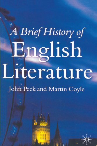 Beispielbild fr A Brief History of English Literature zum Verkauf von Better World Books