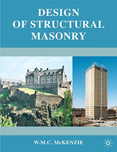 Beispielbild fr Design of Structural Masonry zum Verkauf von WeBuyBooks