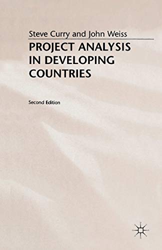 9780333792926: Project Analysis in Developing Countries