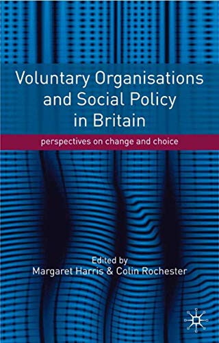 Stock image for Voluntary Organisations and Social Policy : Perspectives on Change and Choice for sale by Better World Books Ltd