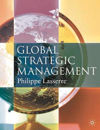 9780333793749: Global Strategic Management