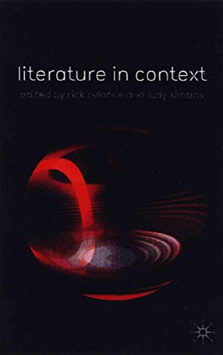 Beispielbild fr LITERATURE IN CONTEXT. zum Verkauf von Cambridge Rare Books