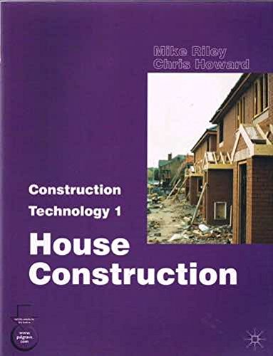 Stock image for House Construction (Construction Technology) for sale by AwesomeBooks