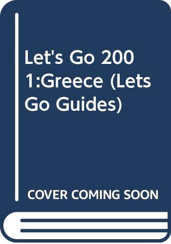 Beispielbild fr Let's Go 2001:Greece zum Verkauf von WorldofBooks