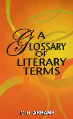 Stock image for A Glossary of Literary Terms for sale by Majestic Books