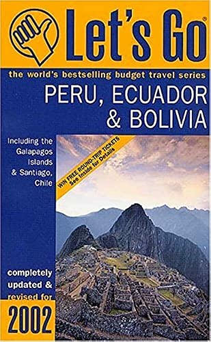 Let's Go 2002: Peru & Equador (Let's Go) (9780333905968) by Let's Go Inc