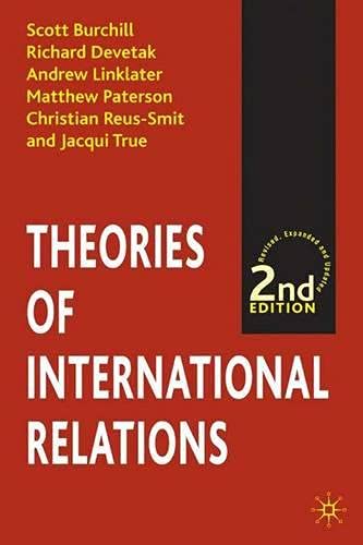 Beispielbild fr Theories of International Relations zum Verkauf von Wonder Book