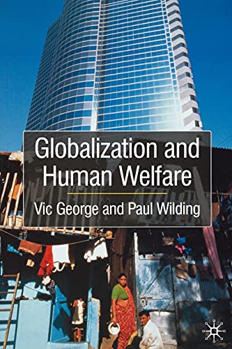 Imagen de archivo de Globalisation and Human Welfare a la venta por Better World Books