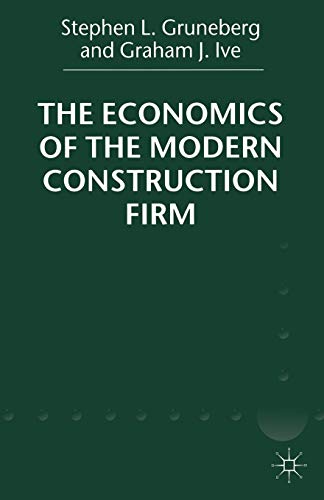 Stock image for The Economics of the Modern Construction Firm for sale by Better World Books Ltd