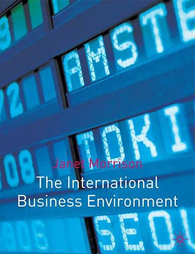 9780333921449: The International Business Environment: Diversity and the Global Economy