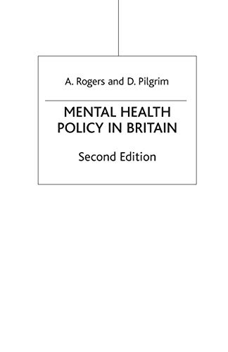 9780333947937: Mental Health Policy in Britain