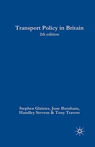 Stock image for Transport Policy in Britain for sale by Better World Books Ltd