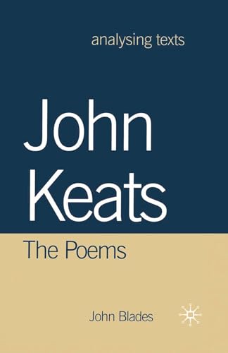 Beispielbild fr John Keats zum Verkauf von Better World Books