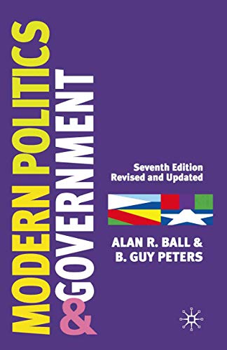 9780333961612: Modern Politics and Government: Seventh Edition